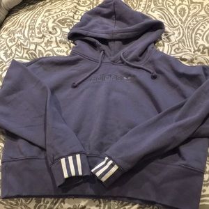 Women’s Adidas Crop Top Sweatsuit with/sweatpants